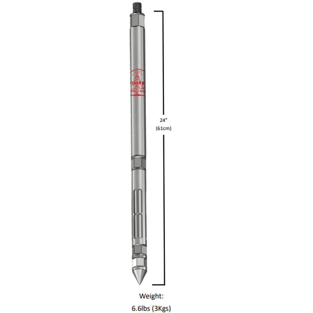 Downhole QUARTZ 1⅜ ” Memory Pres / Temp Gauge